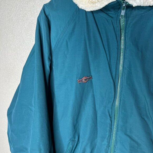 Vintage 90s Columbia Sherpa Lined Jacket XXL - Picture 2 of 7